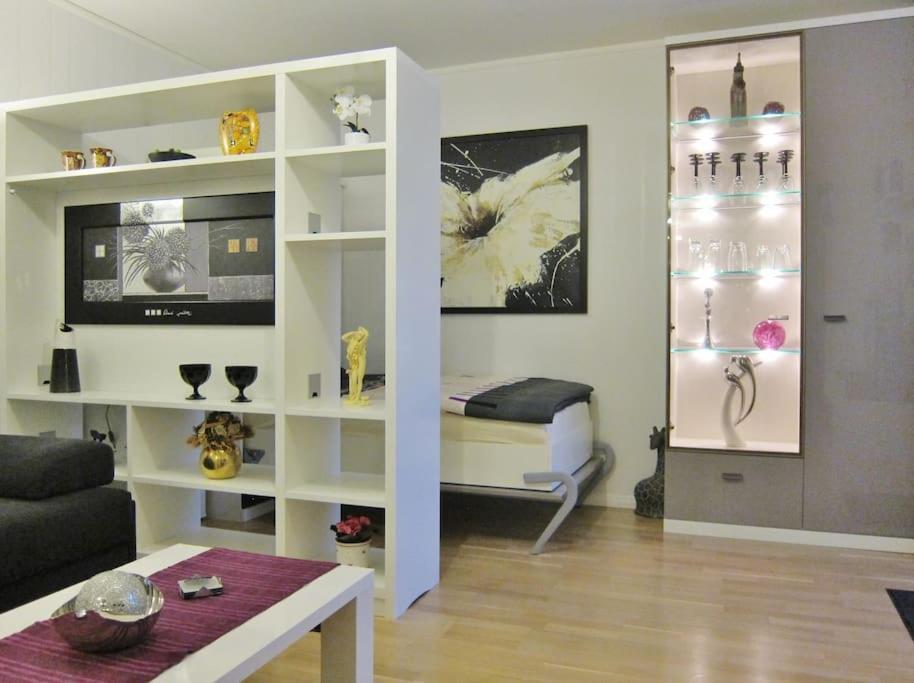 Modernes 1 Zimmer Luxusappartement Kleiner Roland Mit Parkplatz Und Balkon In Bremen Naehe Zentrum エクステリア 写真